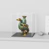 HEMYLU Acrylic Display Case, Clear Acrylic Box with Matt Base and Lid for Display, Large Display Case for Action Figures Home Storage and Organizing Toys (12x12x12 inch) view 3