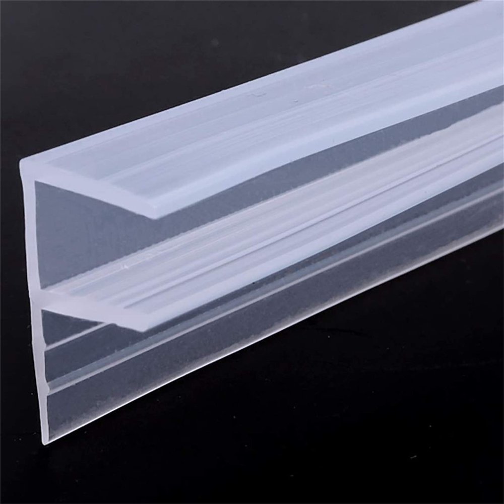 5M Silicone Rubber Window Sealing Strip F U H Corner Shape Door Weather Strip Draft Stopper for Shower Room Acoustic Panel 6/8/10/12Mm F 6mm