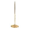 Teensery Wedding Pen - Metal Signing Pen with Hollow Round Pen Holder for Wedding, Bridal, Engagement Party & Valentine's Day Favors, 1 Piece (Gold) view 1