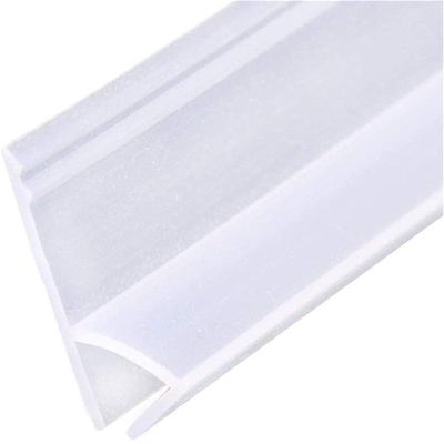 1M 2M H/F/U Shape Glass Seal Strip Silicone Bath Shower Weather Strips Draft Stopper for Door Window 6/8/10/12Mm Sealing Strips H-8mm 1M