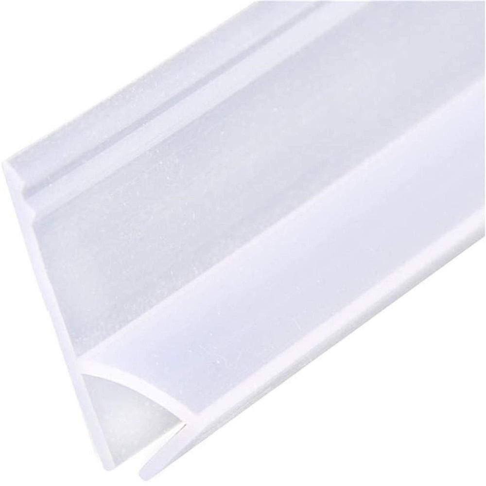 1M 2M H/F/U Shape Glass Seal Strip Silicone Bath Shower Weather Strips Draft Stopper for Door Window 6/8/10/12Mm Sealing Strips H-8mm 1M