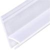 1M 2M H/F/U Shape Glass Seal Strip Silicone Bath Shower Weather Strips Draft Stopper for Door Window 6/8/10/12Mm Sealing Strips H-8mm 1M view 1