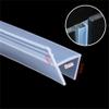 1M 2M H/F/U Shape Glass Seal Strip Silicone Bath Shower Weather Strips Draft Stopper for Door Window 6/8/10/12Mm Sealing Strips H-8mm 1M view 2