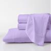 Pure Egyptian Full-XL Size Cotton Bed Sheets Set 1000 Thread Count Bedding and Pillowcases  Egyptian Cotton Sheets Full-XL Size Bed- Sateen Sheets -15" Inch Deep Pocket Full-XL Sheets - Lilac view 1