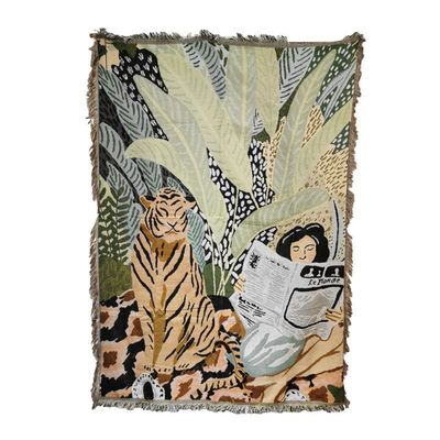 Bannr Blanket Queen Size Textile City Wall Vertical Tapestry Home Sofa Cover Forest Minimalist Blanket Travel Pillows (Specification : 180x230cm)