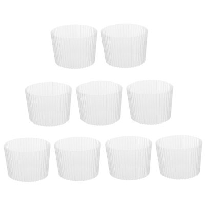 50pcs Cup Sleeves Multi-function Insulated Drink Sleeves for Coffee and Tea for Cups - and - Design