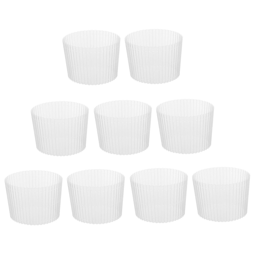 50pcs Cup Sleeves Multi-function Insulated Drink Sleeves for Coffee and Tea for Cups - and - Design
