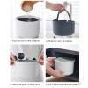 2L Microwave Rice Cooker,Microwave Cookware with Lid and Strainer, Food Grade PP Microwave Rice Steamer Cooker, Microwave Rice Maker, Easy To Use (green), Microwavable Rice Cooker Microwave view 3