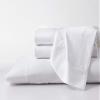 Pure Egyptian Full-XL Size Cotton Bed Sheets Set 1000 Thread Count Bedding and Pillowcases  Egyptian Cotton Sheets Full-XL Size Bed- Sateen Sheets -15" Inch Deep Pocket Full-XL Sheets - White view 1