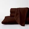 Pure Egyptian Full-XL Size Cotton Bed Sheets Set 1000 Thread Count Bedding and Pillowcases  Egyptian Cotton Sheets Full-XL Size Bed- Sateen Sheets -15" Inch Deep Pocket Full-XL Sheets - Chocolate view 1