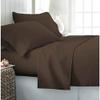 Pure Egyptian Full-XL Size Cotton Bed Sheets Set 1000 Thread Count Bedding and Pillowcases  Egyptian Cotton Sheets Full-XL Size Bed- Sateen Sheets -15" Inch Deep Pocket Full-XL Sheets - Chocolate view 2