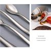 60 Piece Silverware Set for 12 Durable Stainless Steel Heavy Flatware Sets Nice Weight Home Kitchen Wedding Restaurant Cutlery Utensils Delicate Tableware Set Knifes Forks and Spoons view 4