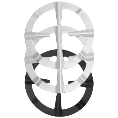 Hemoton 3pcs Gas Stove Rack Reusable Wok for Home Restaurant Convenient Wok Supports Smooth Design Suitable for Various Cooking Needs