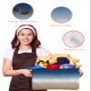 Large Storage Baskets Bins Navy Blue Beige Ombre Cream Collapsible Storage Box Laundry Organizer for Closet Shelf Nursery Kids Bedroom Modern Abstract Art Aesthetics view 4