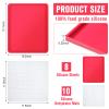 8 Pcs Silicone Dehydrator Mats 10 Pcs Mesh Screen Dehydrator Sheets Nonstick Reusable Fruit Dryer Trays for Jerky Fruit Herbs Flax Crackers Crust Tray (Red) view 2