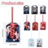 WEBEEDY 8 Pcs Japanese Omamori Amulet Good Luck Hanging Sachet Lucky Amulet Charm Blessing Pendant for Career/Love/Success/Traffic Safety/Wealth/Dream/Good Luck Christmas Back to School Fortune Gift view 2