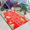 Kids Room Rug, Hopscotch Play Rug, Nursey Rug C56 (70x110)=180x280cm view 1