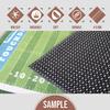Kids Room Rug, Hopscotch Play Rug, Nursey Rug C56 (70x110)=180x280cm view 2