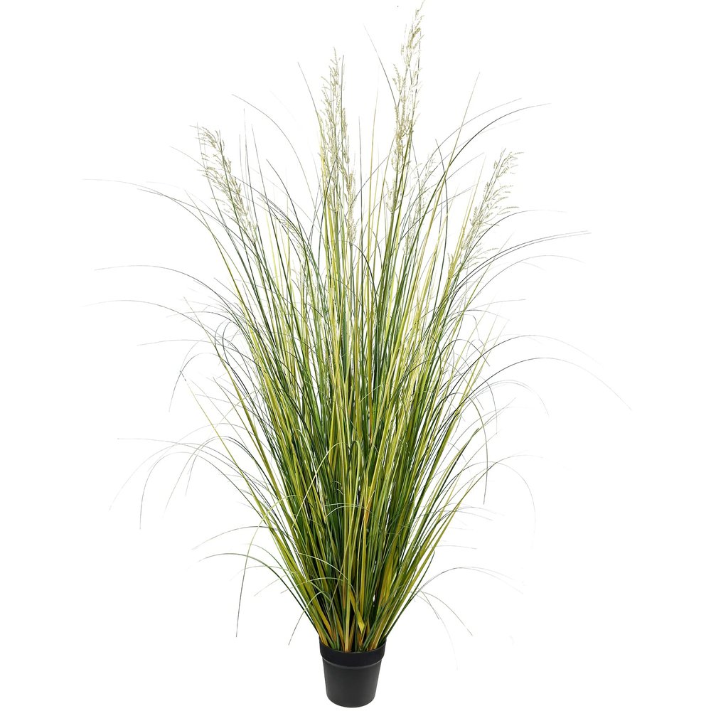 AfanD Artificial Plant 5ft Tall Artificial Grass Plant,Faux Plants Indoor Home Decorative Artificial Plants & Flowers in Pot Fake Plant, House Plant Indoor