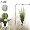 AfanD Artificial Plant 5ft Tall Artificial Grass Plant,Faux Plants Indoor Home Decorative Artificial Plants & Flowers in Pot Fake Plant, House Plant Indoor view 2