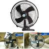 Pasotim 2X 10 Inch 12V Car Electric Fan Adjustable Speed Oscillating Cooling Fans with Travel Car Truck view 2
