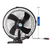 Pasotim 2X 10 Inch 12V Car Electric Fan Adjustable Speed Oscillating Cooling Fans with Travel Car Truck view 4