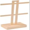 NIUBB Flashing Earrings and Necklace Display Stand Display Rack Stand Holder Earrings Hanging Storage Rack (Color : Champagne 01) view 1