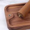 NIUBB Flashing Walnut Entrance Key Storage Rack Rack Key Hanger Debris Necklace Bracelet Ring Watch Storage Rack (Color : Walnut L) view 4