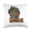 Acient Italy Roman Statue Abstract Art Teacher Throw Pillow view 1