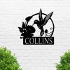 Custom Bird Metal Wall Sign - Personalized Bird Metal Wall Art - Bird Metal Wall Decor - Housewarming Gift - Custom Name Sign - Indoor Decor view 2