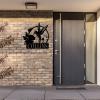 Custom Bird Metal Wall Sign - Personalized Bird Metal Wall Art - Bird Metal Wall Decor - Housewarming Gift - Custom Name Sign - Indoor Decor view 4