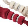 2pcs Curtain Hook Single Hanging Ball Tassels Curtains Buckle Sling Binding Tiebacks Home Bedroom Living Room Curtain Decoration,3 view 4