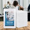 Towel and Linen Mart White Salon Towels, Pack of 12 (Not Bleach Proof, 16 x 27 Inches) Highly Absorbent Towels for Hand, Salon, Gym, Beauty, Spa, and Home Hair Care (White) view 2