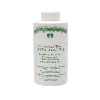 Rocky Mountain Goods Christmas Tree Food - 8 oz Tree Preservative - Reduce Needle Drop - Greener Scent - Fir, Pine, Spruce Trees - Extend Tree Life