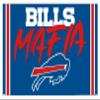 Trends International NFL Buffalo Bills - Bills Mafia Wall Poster, 22.4L x 14.7W, White Framed Version view 1