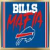 Trends International NFL Buffalo Bills - Bills Mafia Wall Poster, 34L x 22.4W, Gold Framed Version view 1