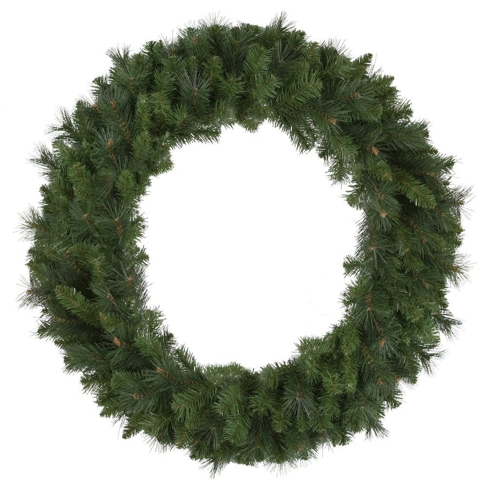 Northlight Beaver Pine Mixed Artificial Christmas Wreath Unlit, 36", Green