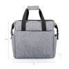 Picnic TIME NCAA Mississippi State Bulldogs On The Go Lunch Bag, Soft Cooler Lunch Box, Insulated Lunch Bag, (Heathered Gray) view 4