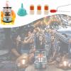 Yufenj Kerosene Heaters for Indoor Use,Non Electric Heater, Kerosene Stove Heater with Stove Bag Lightweight Portable Stainless Steel Glass Burner for Indoor Camping - 4.6L view 1
