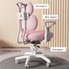 Kids Desk Chair Teens Rolling Chair with High Back, Arm & Adjustable Swivel Study Chair, Writing Task Chair Fabric Soft Pad Seat, Height Adjustable (Color : /Blue, Size : A) view 3