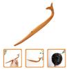LALAFINA 4pcs Hair Chopsticks for Women Wooden Hair Stick for Bun Chinese Women view 4