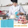 Dessert Decorating Syringe Set Frosting Piping Kit Stainless Steels Cake Decorating Tool 6 Russian Piping Icing Nozzles Cream Scraper Cupcake Frosting Filling Injector Cake Icing Tools view 4