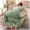 ZTGL Winter Warm Quilt, Thicken Warm Lamb Cashmere Blanket Double-Sided Comforter, Heavy Blankets for Winter Double Bed, Bedding Fleece Blanket for Home Bedroom,E,200x230cm(4.5kg) view 2