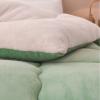 ZTGL Winter Warm Quilt, Thicken Warm Lamb Cashmere Blanket Double-Sided Comforter, Heavy Blankets for Winter Double Bed, Bedding Fleece Blanket for Home Bedroom,E,200x230cm(4.5kg) view 4