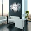 artgeist Textured Canvas Wall Art Abstract 80x40 in - 5pcs Painting Canvas Prints Picture Artwork Image Framed Contemporary Modern Photo Wall Home a-A-0245-b-p view 2