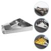 LIFKOME Stainless Steel Food Scoop Shovel for Packing Fried Chicken and French Fries Ergonomic Handle Kitchen Gadget Easy to Clean and Design view 2
