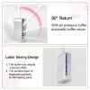 Adjustable Wardrobe Rail Lift Aluminium Pull-Down Closet Rod Heavy Duty Clothes Hanger Organizer Storage System Soft Return Space Saving,Silver,600to830mm view 3