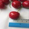 15 PCS Fake Red Cherries Artificial Fruit for Display, Kitchen Decor, Shop Decor, Props view 4