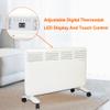 DC DICLASSE 2 in 1 Portable Space Heater, 1500W Energy Efficient Heater with Thermostat, Wall Mounted LED Display Convection Heater for Indoor Use, Office Bedroom view 2