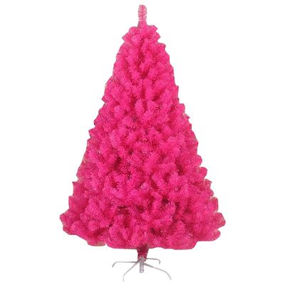 QQXX 5FT Rosa Artificial Christmas Tree,Premium Xmas Pine Tree with Metal Stand,Colorful Christmas Tree with Dense Branch Tips for Indoor and Outdoor Use,Holiday Decor